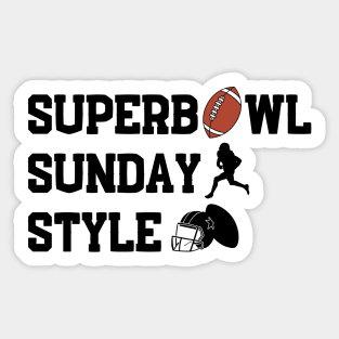 Superbowl Sticker